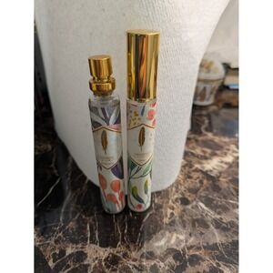 Wanderer Luna and Ethereal Empty Perfume Bottles Collector Set Botanical Design